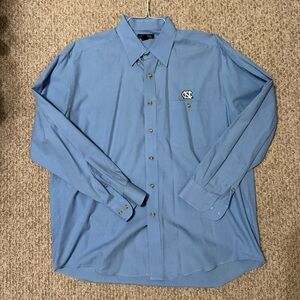 Carolina Blue UNC Men’s Large Button Up